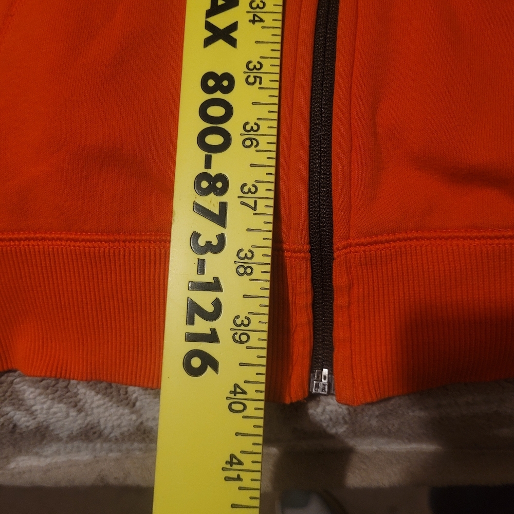 Under Armour Men's Vibrant Orange Performance Jacket - Picture 8 of 8